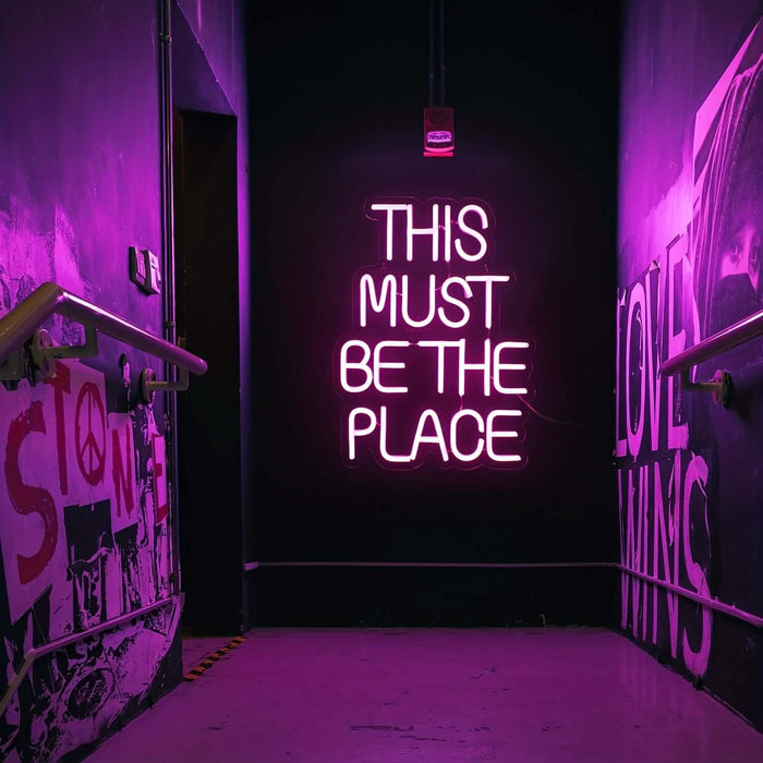 Neon Lights - This Must Be The Place