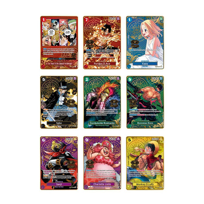 PREORDER PREMIUM BANDAI One piece card game - Japanese 2nd Anniversary Set