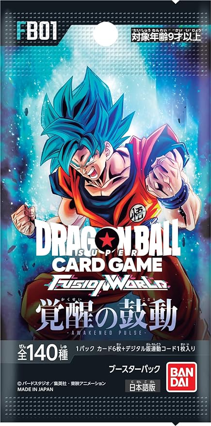 BAMI Anime | Dragon Ball Fusion World - FB01 AWAKENED PULSE Booster Box Japanese