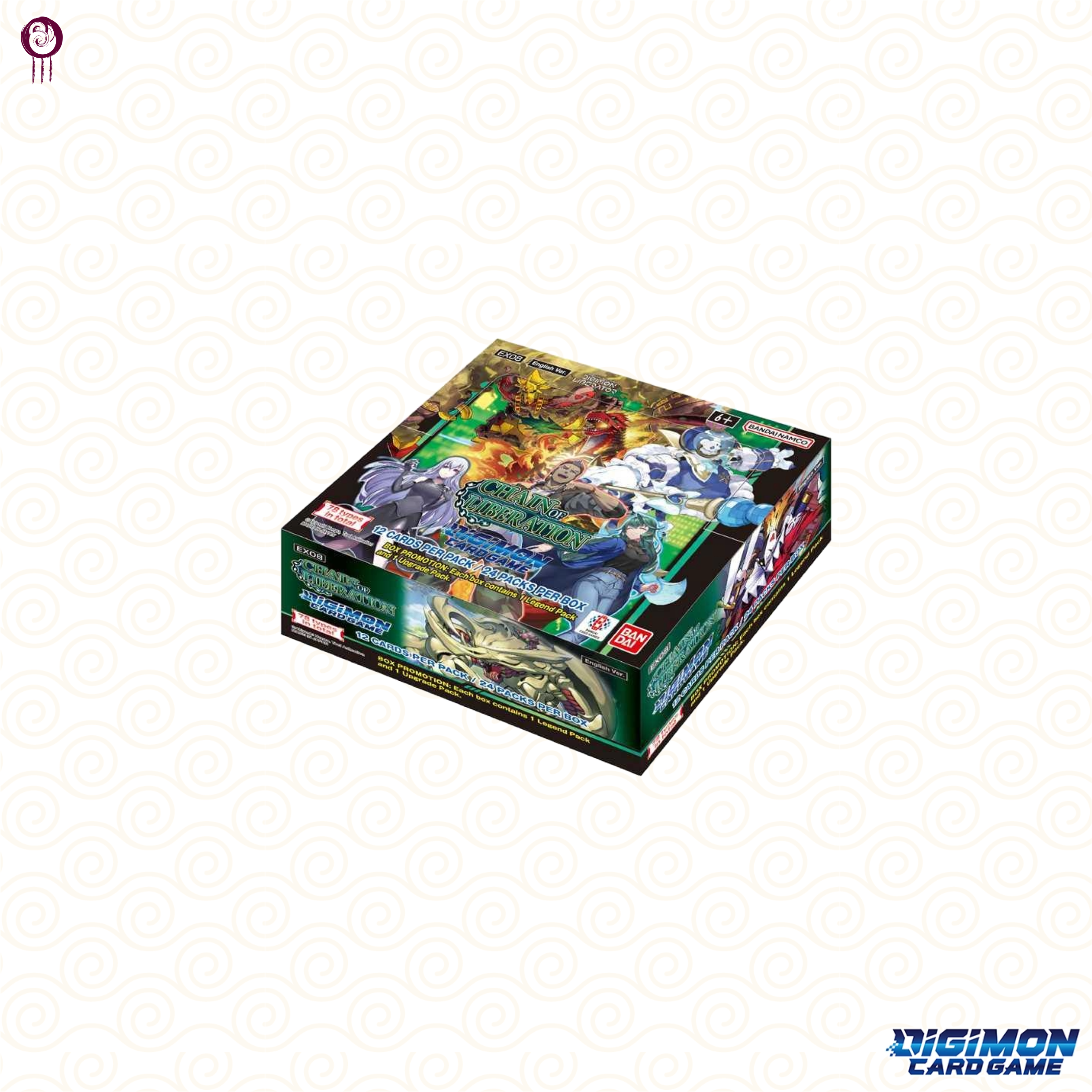 BAMI Anime | Digimon Card Game EX08 Chain of Liberation Booster EN — BAMI