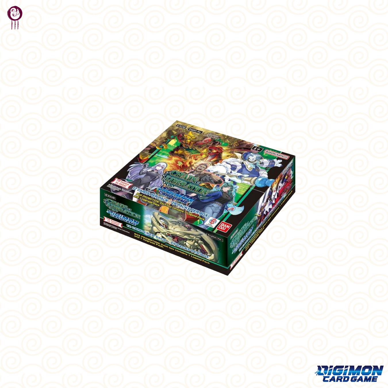 Digimon Card Game EX08 Extra Booster 8 Chain of Liberation English