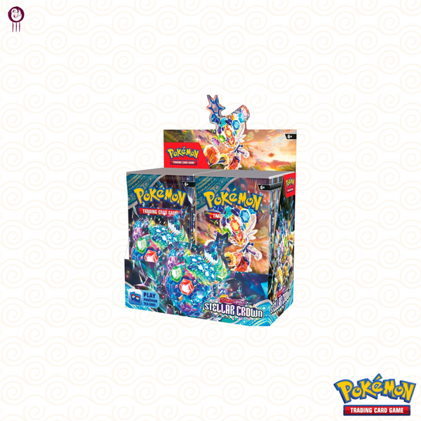 ポケモンカード　STELLAR CROWN BOX 英語版 Pokemon Stellar Crown English Booster Box — Japan2UK