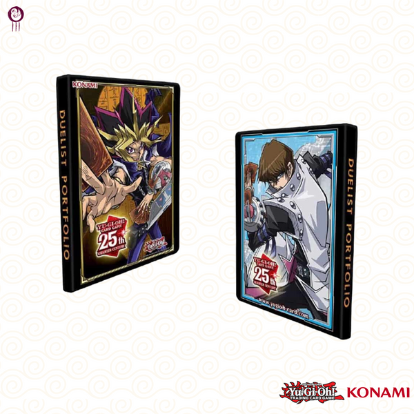 Yu-Gi-Oh! Official Card Game Yugi & Kaiba Quarter Century 9 Pocket Portfolio