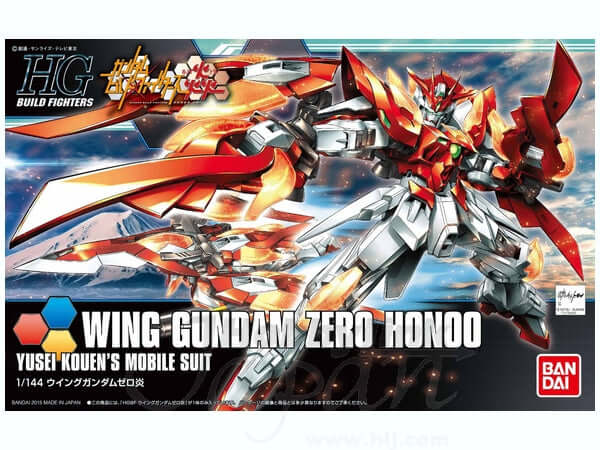 BAMI Anime | 1/144 HGBF #33 Wing GundamZero Honoo