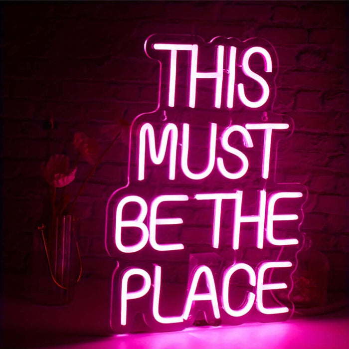 Neon Lights - This Must Be The Place
